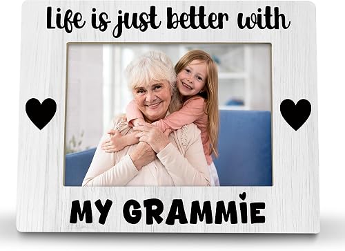 QZQE Grammie Gifts Picture Frames, Grandma Grandmother Gifts