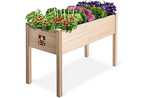 Elevated Gardening: Raised Planter Bed Garden With Legs