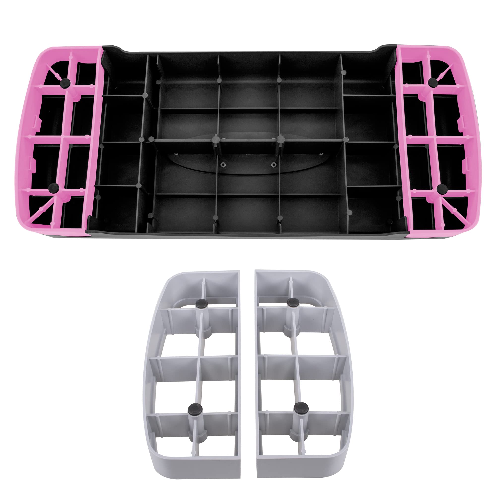 SPRINGOS Step Fitness Casa Stepper 68 x 28,5 cm, 2 Altezze Regolabili, Superficie Antiscivolo, Capacità Massima 350 kg – Ideale per Allenamenti Cardio e Muscolari