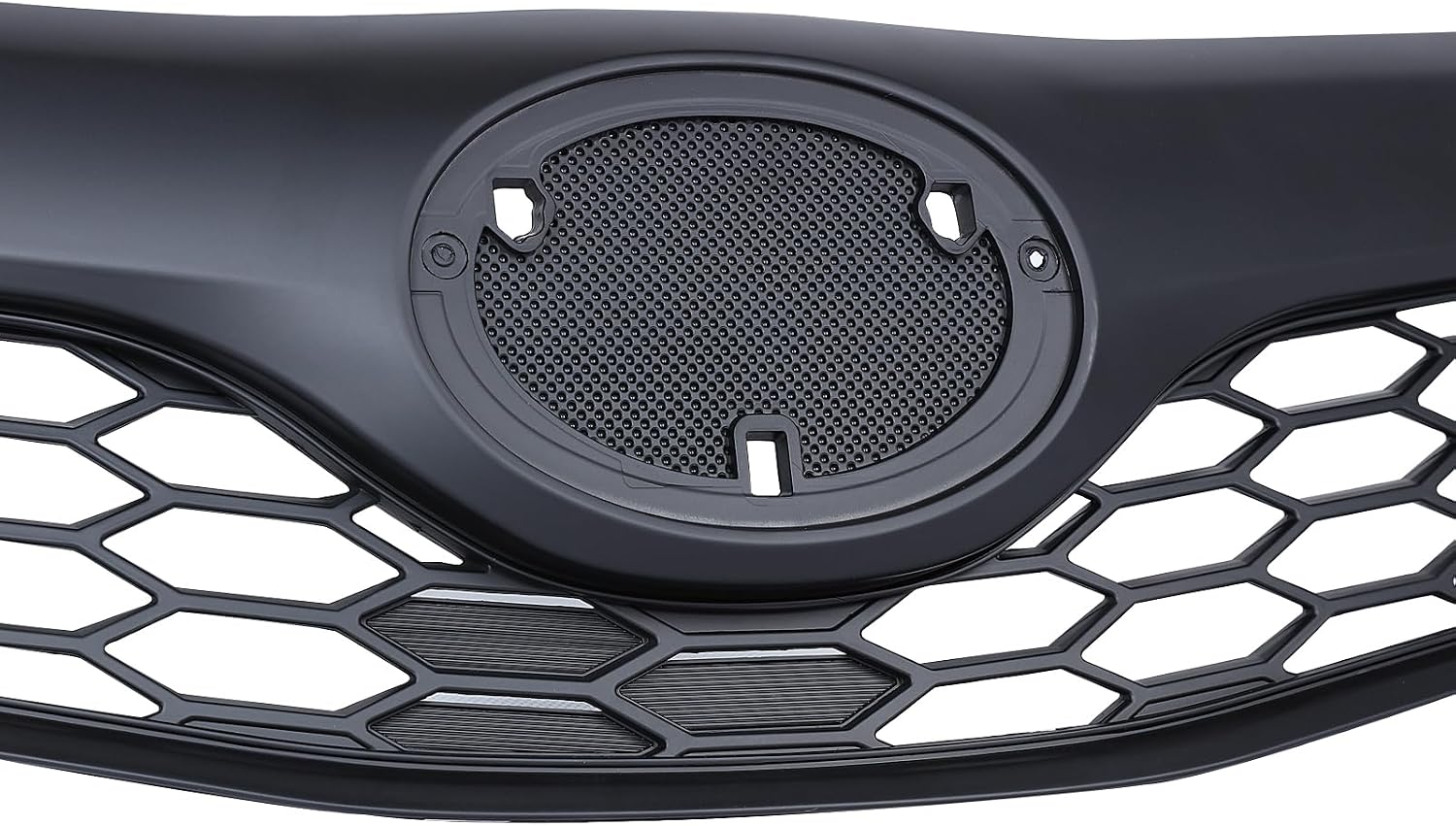 PENSUN Front Bumper Upper Grille Fit for 2012-2014 Toyota Camry SE XSE, Matte Black Front Grill Replacement for 5310106340C0, TO1200354