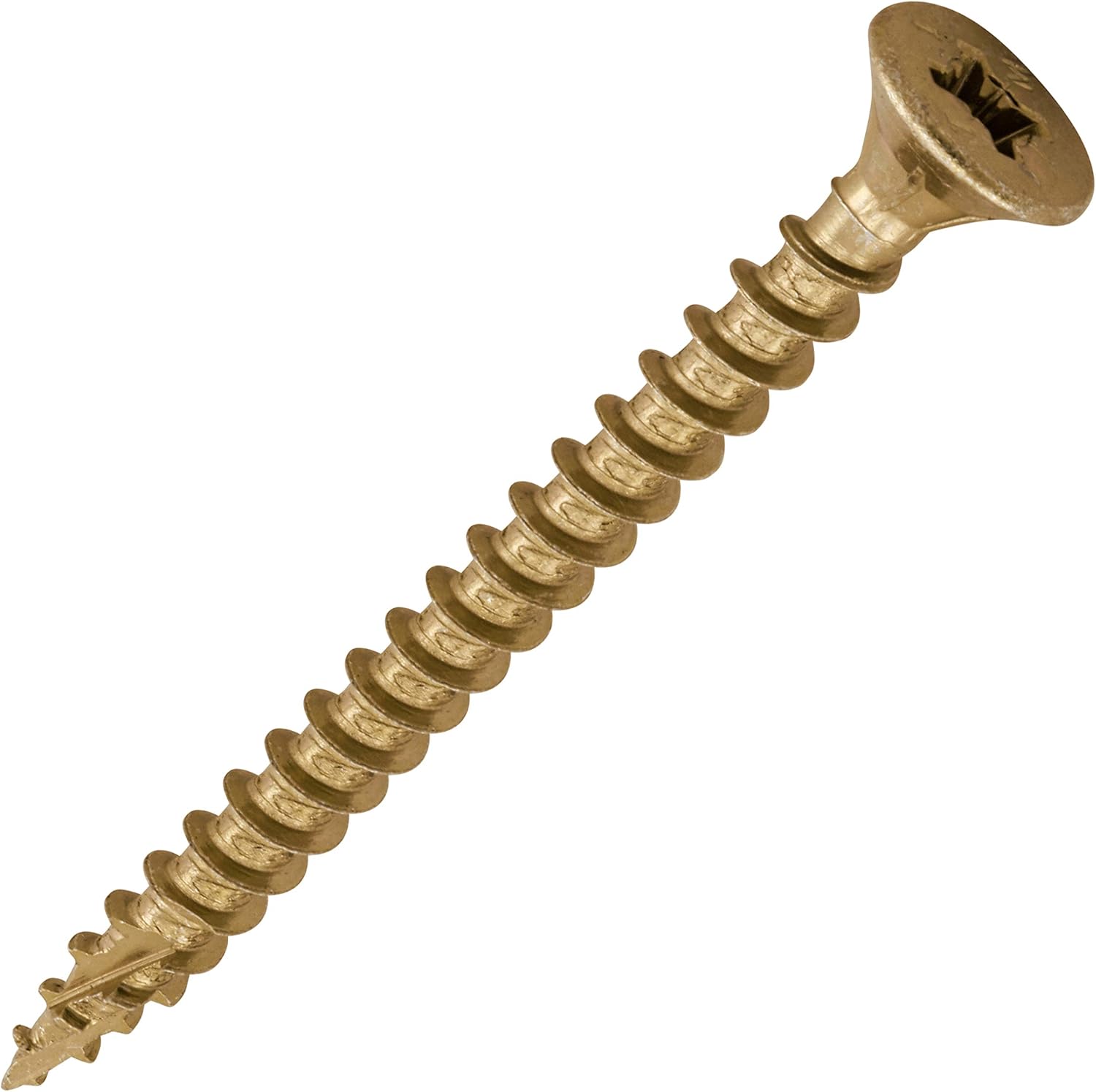 TIMCO 50070C2 C2 Multi-Purpose Advanced Screw Woodscrew, Yellow, 5.0 x 70, Set of 200 Pieces