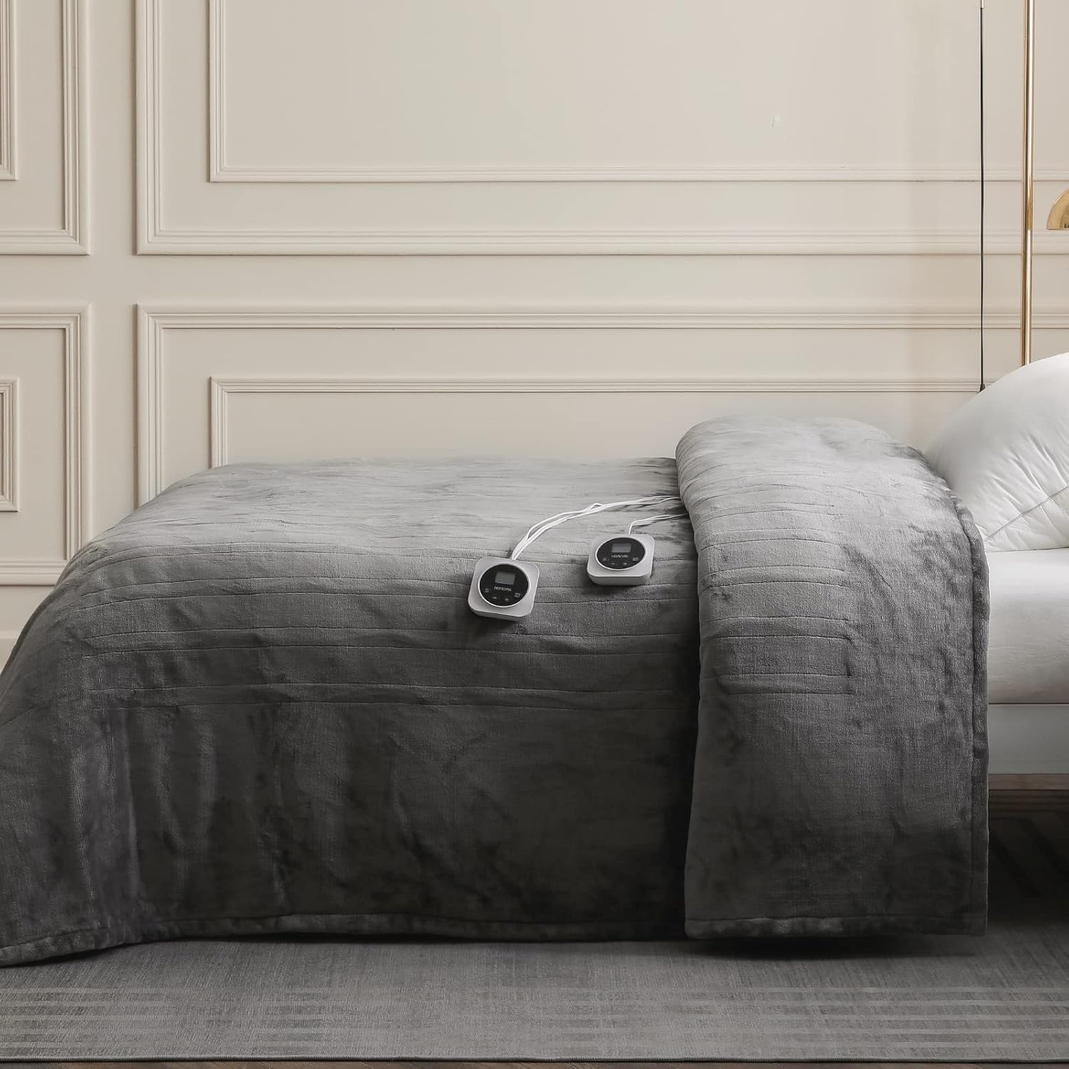 electric blanket with timer control