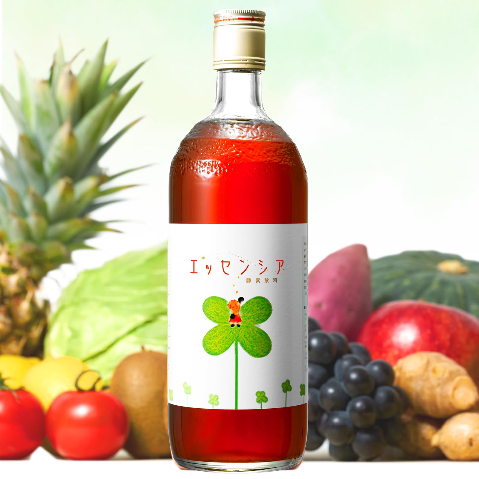 Amazon | 【100%無添加】エッセンシア酵素720ml(1本) 飲みやすい 酵素 