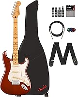 Vista 36 de Fender Player II Stratocaster - Paquete Rojo Coral con Funda, Correa, Cable, Paquete de 3 Púas y Kit de Limpieza de Guitarra