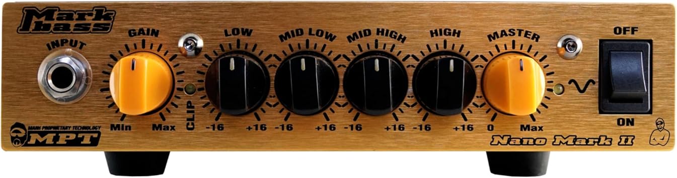 Markbass Nano Mark II 300-watt Bass Amplifier Head