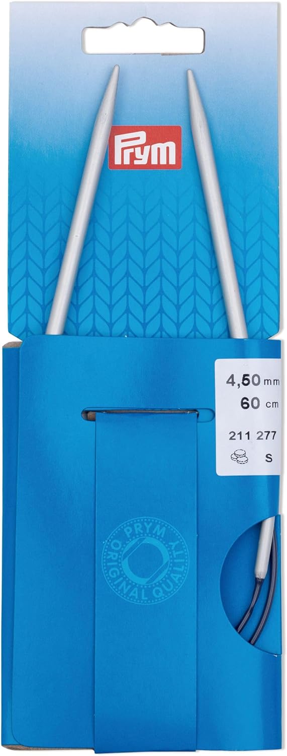 Prym Circular Knitting Needle, Aluminium, Grey, 4 mm