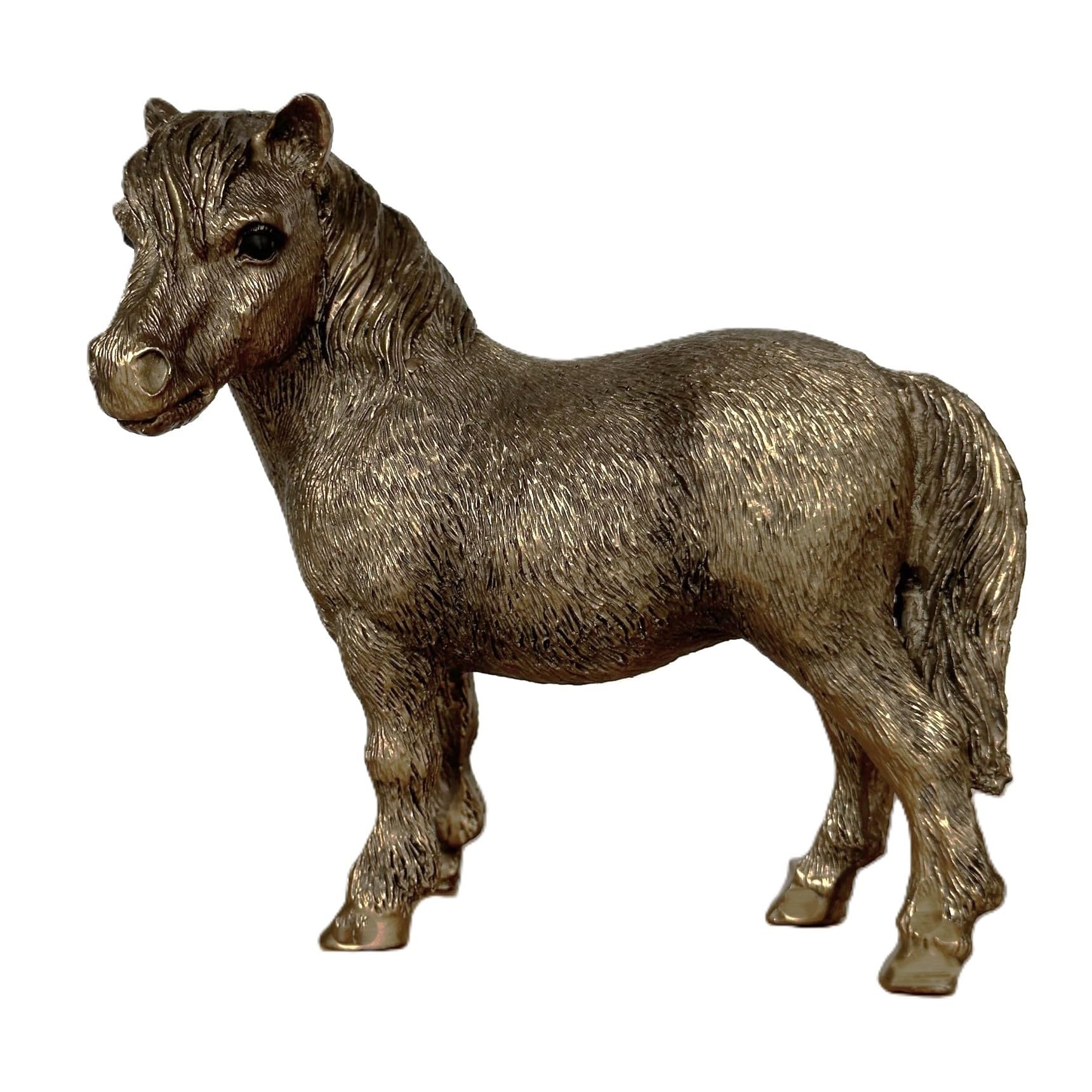 Animal Crackers Shetland Pony Figurine From The Leonardo Reflections Bronzed RangeGift Boxed. from B&Q