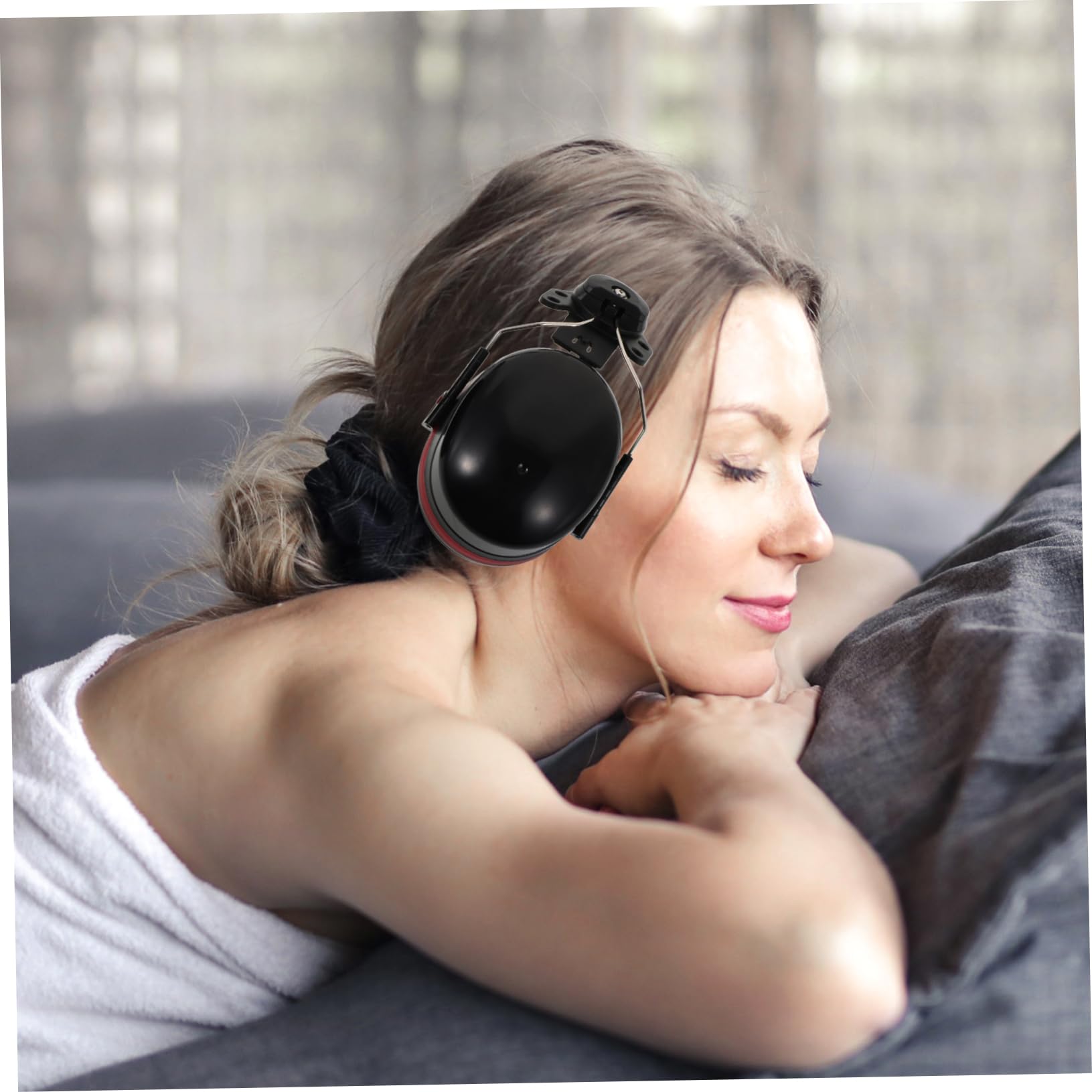 Gadpiparty 5pares Orejeras De Seguridad Antiruido Para Protección Auditiva Earmuff De Reducción De Ruido Diseño Ergonómico Para Trabajo y Estudio Materiales Ligeros y Cómodos