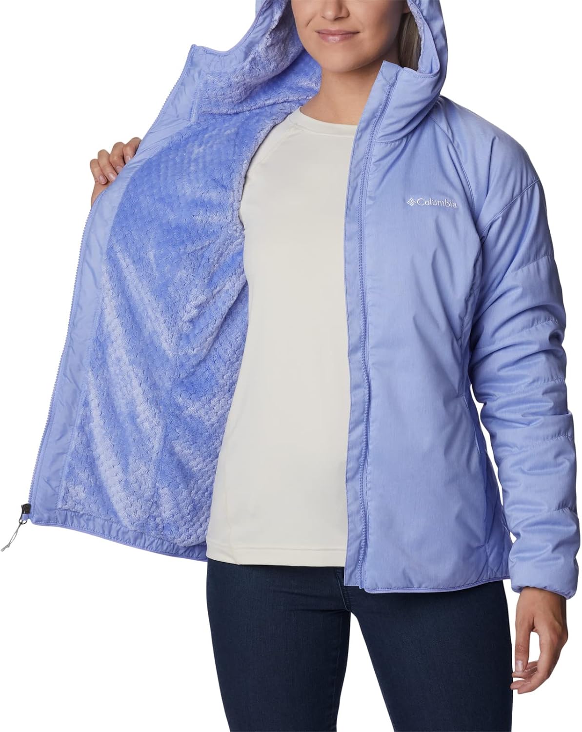 Columbia Women’s Kruser Ridge II Plush Softshell Jacket, Water repellent, Windbreaker