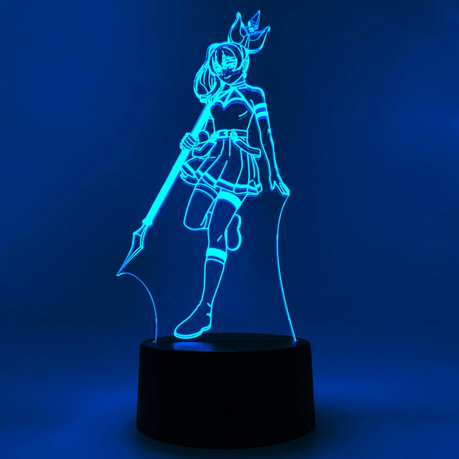 Otaku Lamps Übel Frieren – Anime Night Light, 16 Color RGB LED – Gift for Otaku