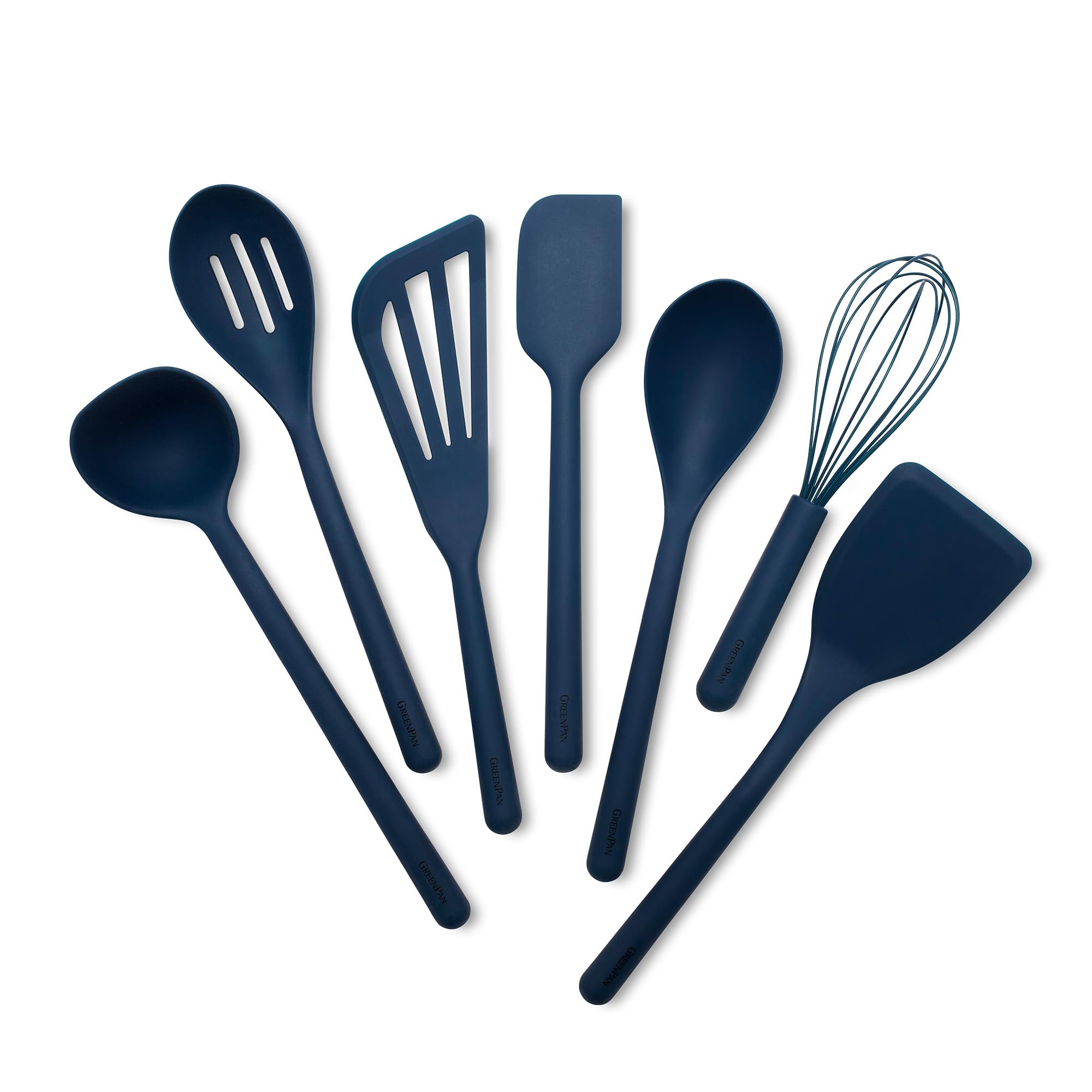 GreenPan 7-Piece Silicone Cooking Utensil Set
