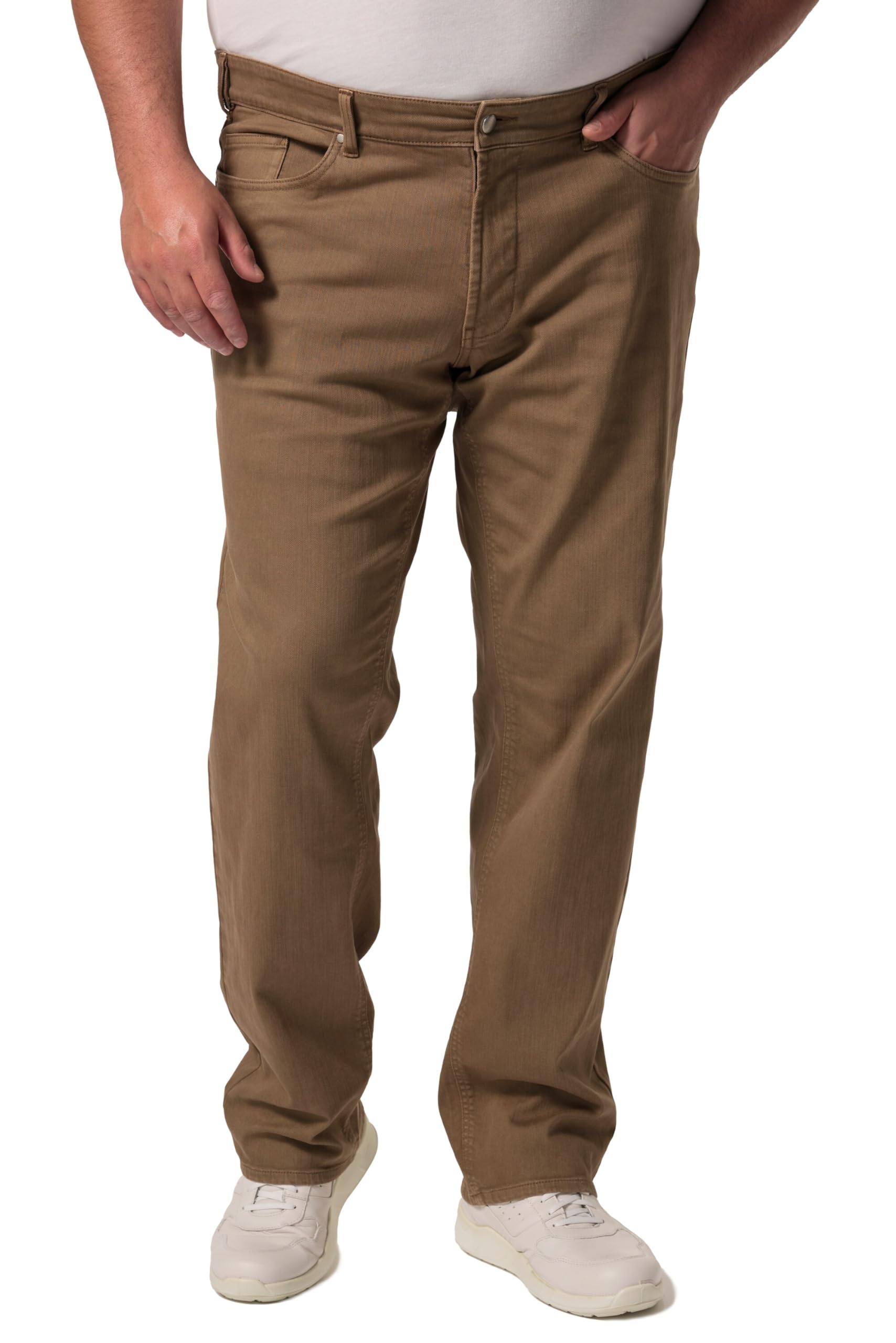 Men Plus Herren große Größen Übergrößen Menswear L-8XL Color-Jeans, Denim, Bauchfit, Regular Fit, 5-Pocket 837654