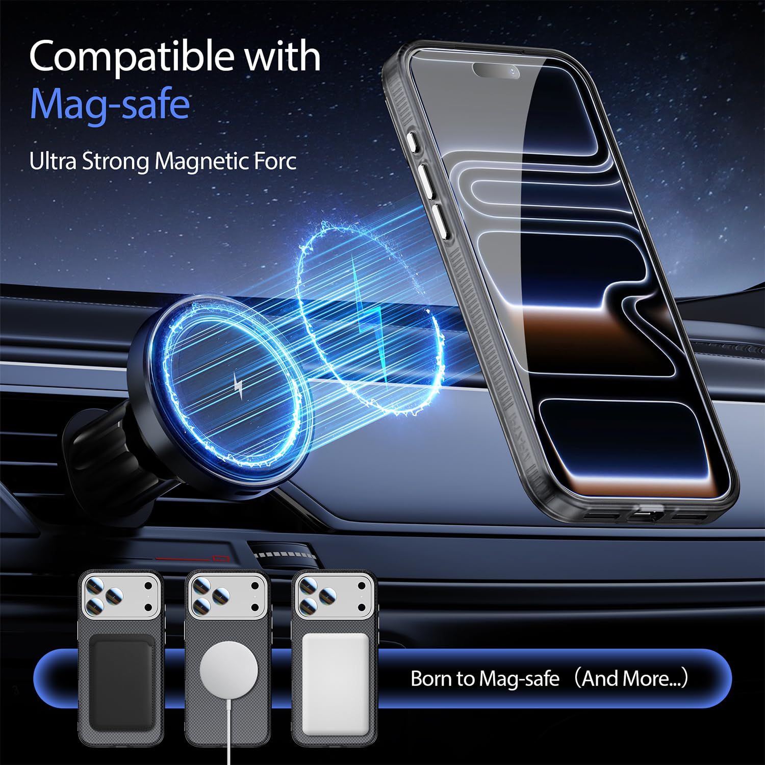 Amazon.com: QXC YABUDA 3-in-1 for iPhone 17 Air Case with Privacy
