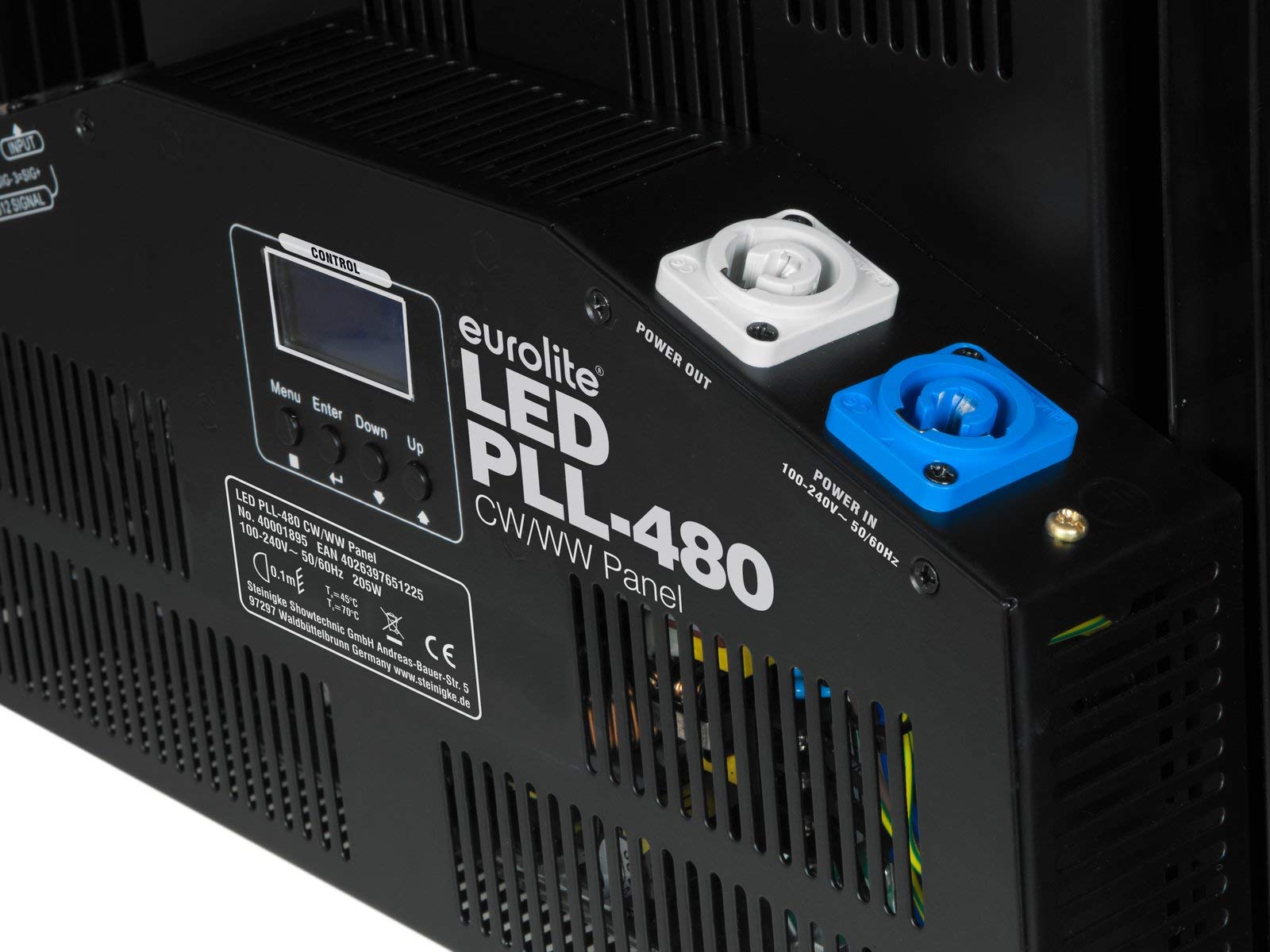 EUROLITE LED PLL-480 CW/WW Panel | DMX-gesteuerte Flächenleuchte mit 240 kaltweißen und 240 warmweißen LEDs