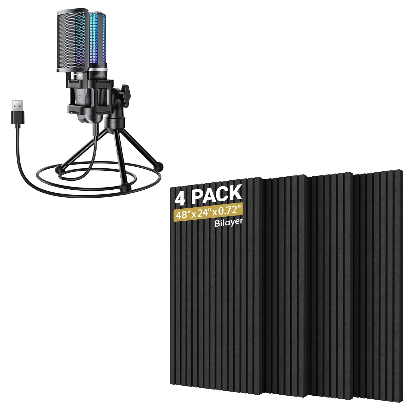 Amazon.com: TONOR TC777 Pro Gaming USB Microphone for PC and 4