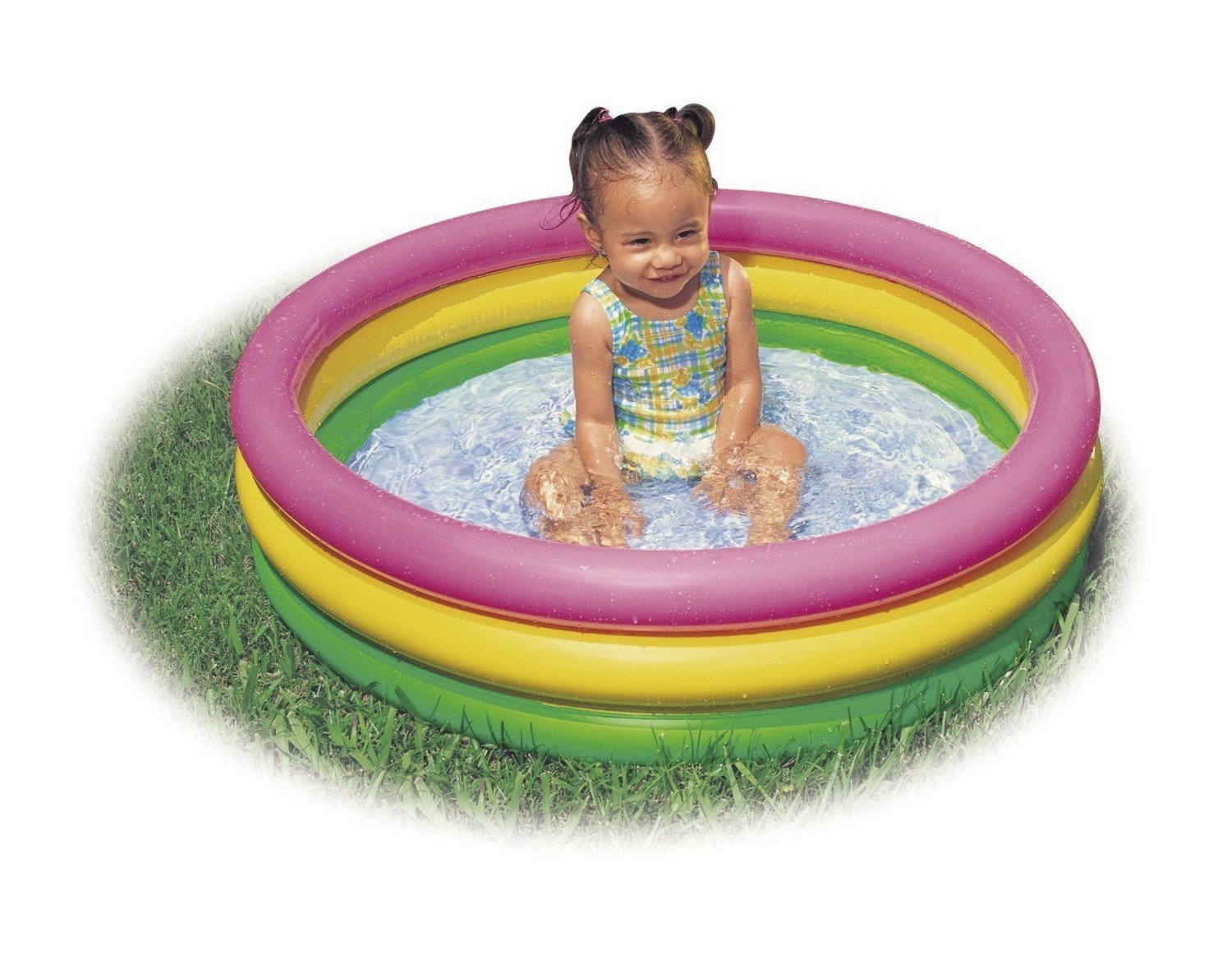 VWretails Inflatable Pools Multicolor for Bath and Swimming (2 FT) 2