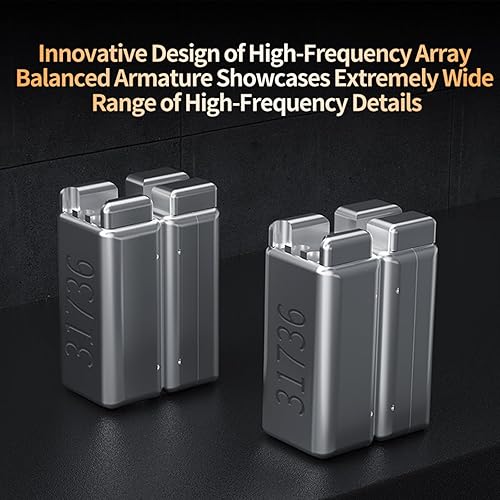 Miniatura 5 de KZ ZS12 PRO X - Auriculares IEM con monitor intrauditivo, 1DD+5BA, híbridos con cable, auriculares KZ con cable de 2 pines para audiófilo (negro