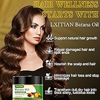 Vista 2 de Lxitian Aceite de batana crudo para el crecimiento del cabello orgánico, 100% natural sin refinar aceite de botana para el crecimiento del cabello
