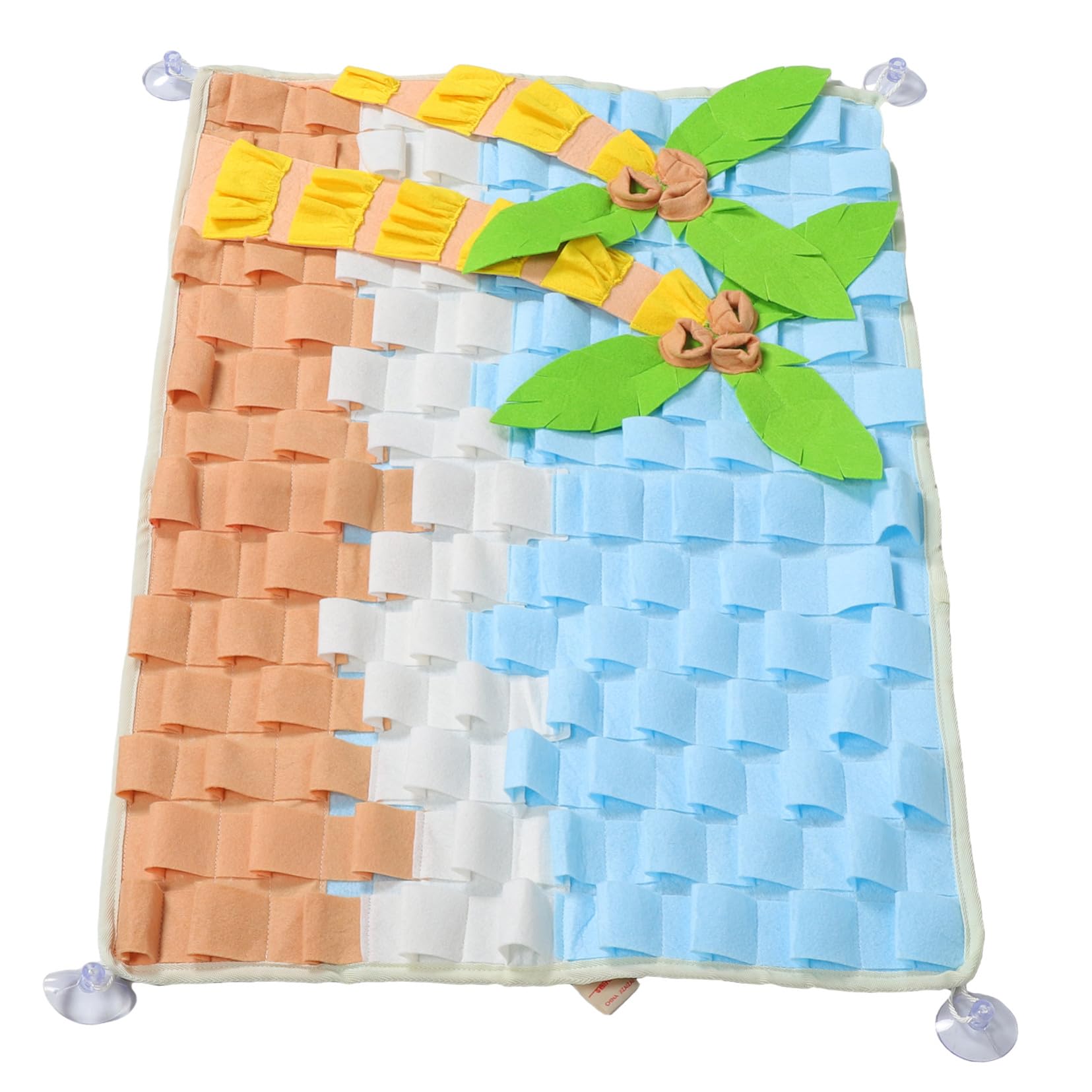 Tapis de reniflage pour chien Toddmomy : jouet d'enrichissement lavable pour animaux