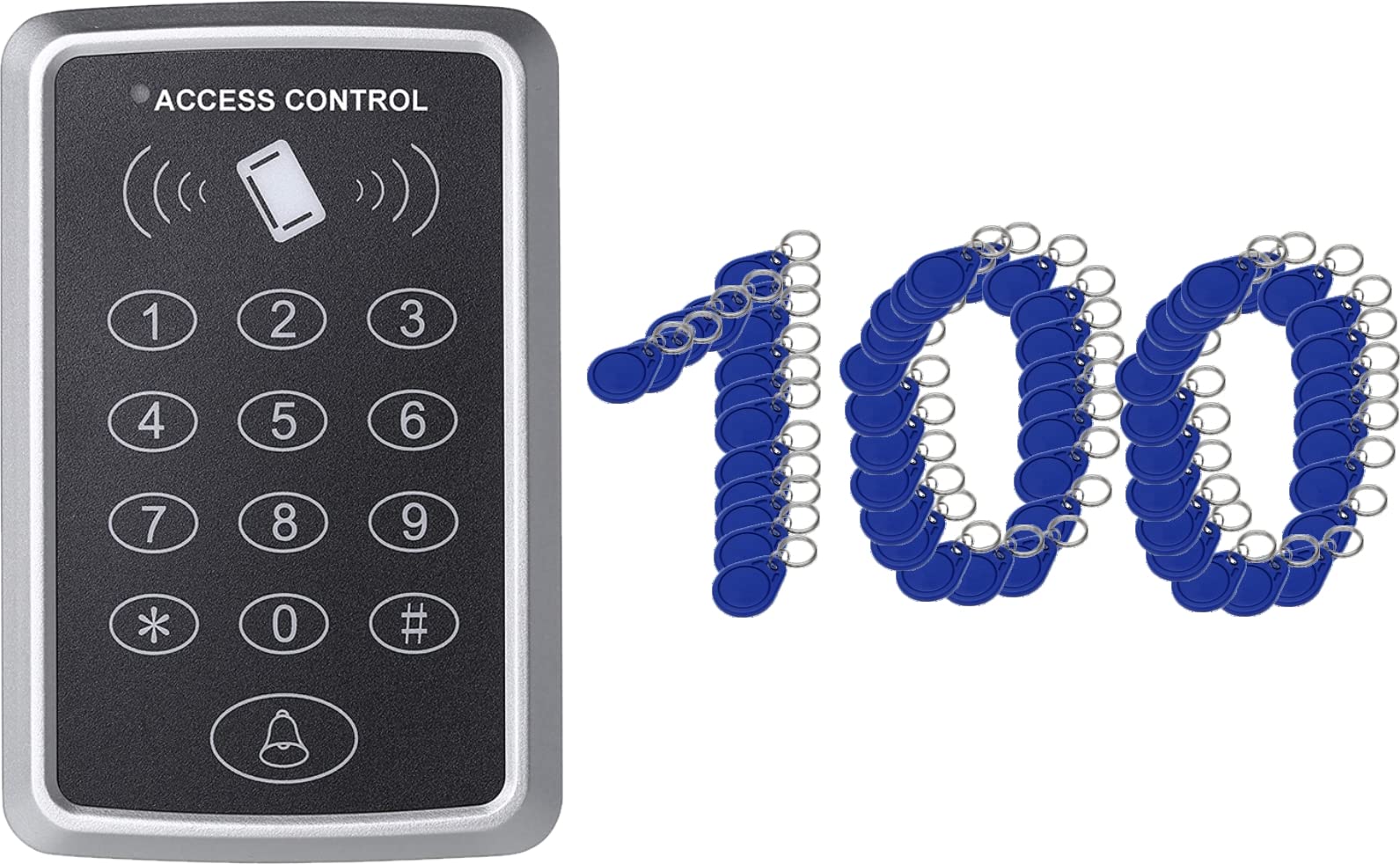 Lorex LR-DL5 RFID Coded Card Access System mounted on a wall