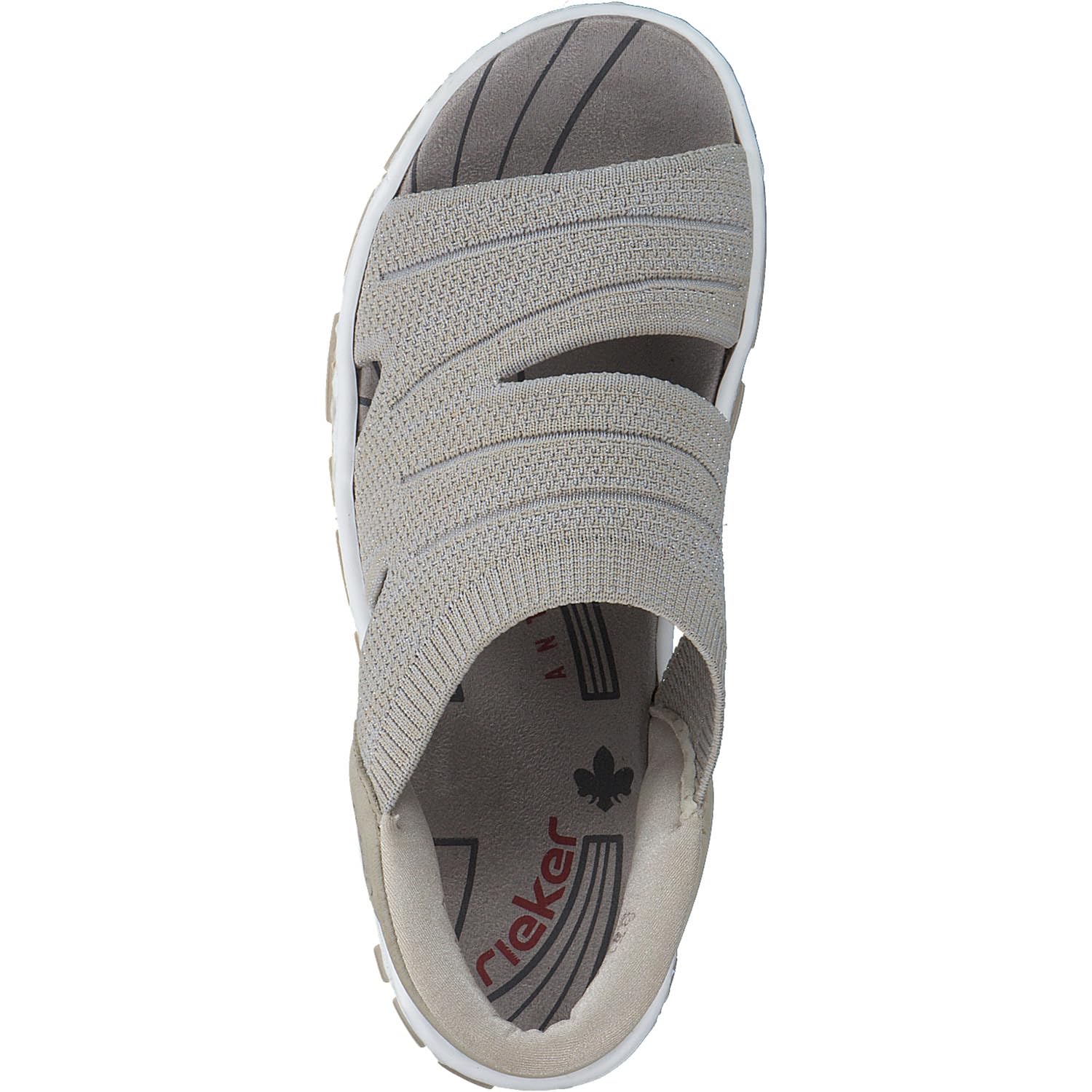 Rieker 68895 Sandales de trekking Femme