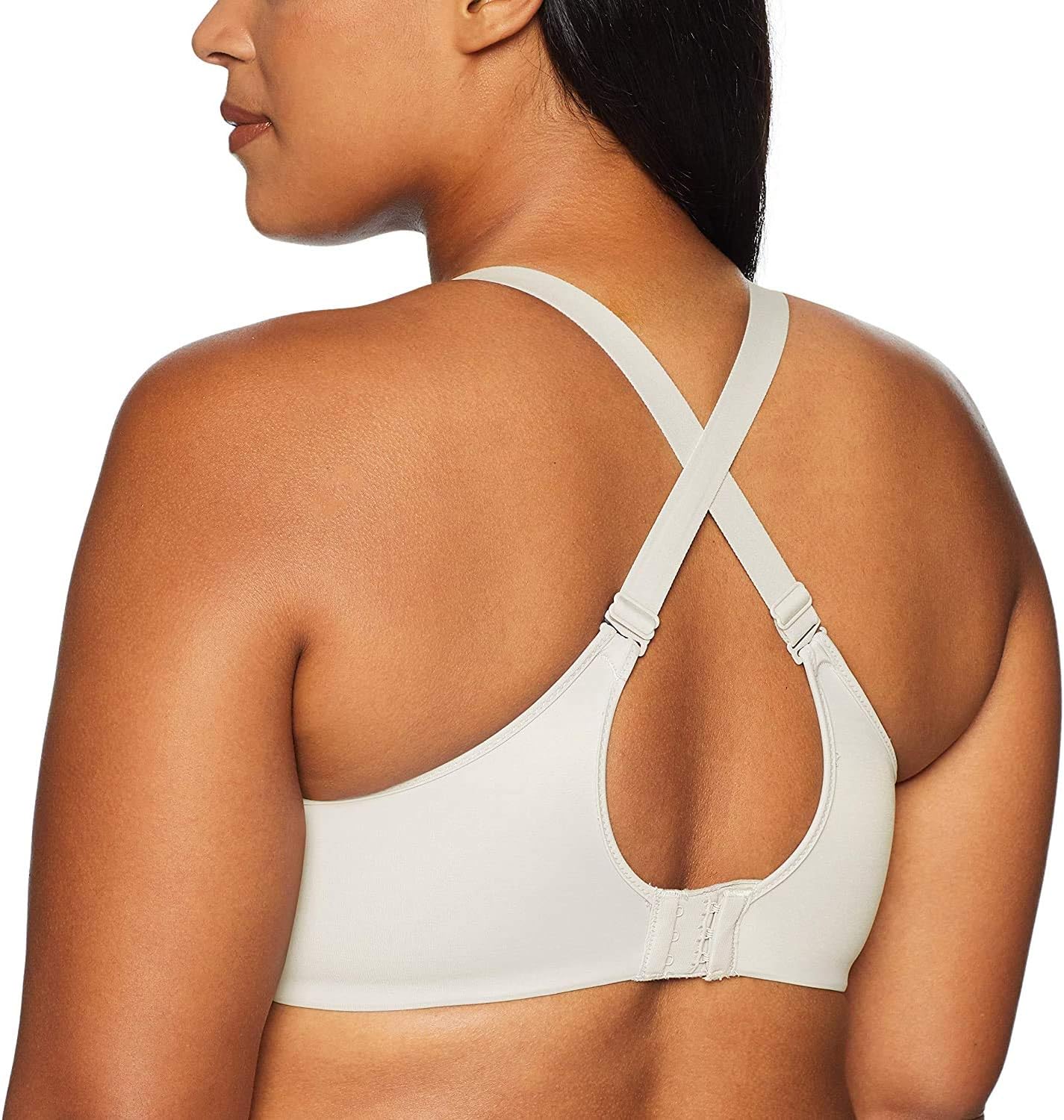 Bali Passion For Comfort Underwire Bra with Full-Coverage, Light Lift Back Smoothing Shapewear Bra for Everyday Wear
