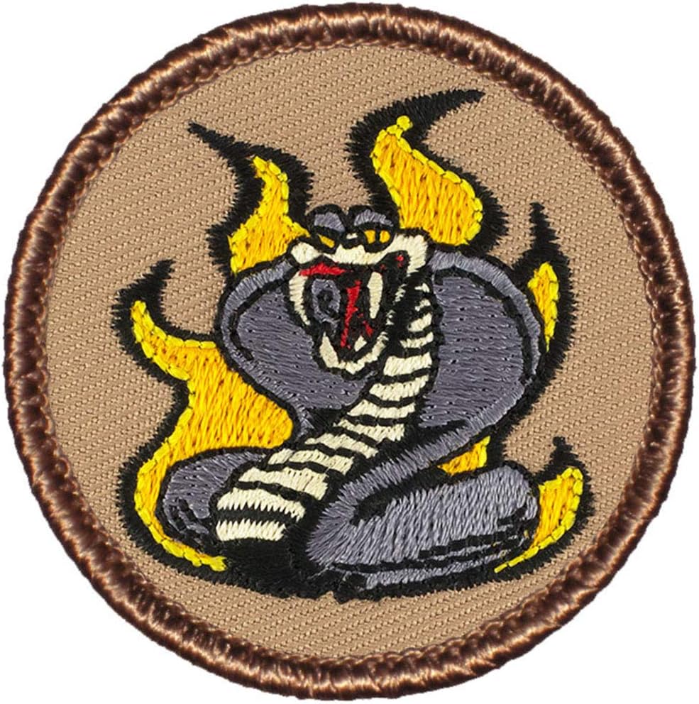 Flaming Cobras Patrol Patch - 2" Round!