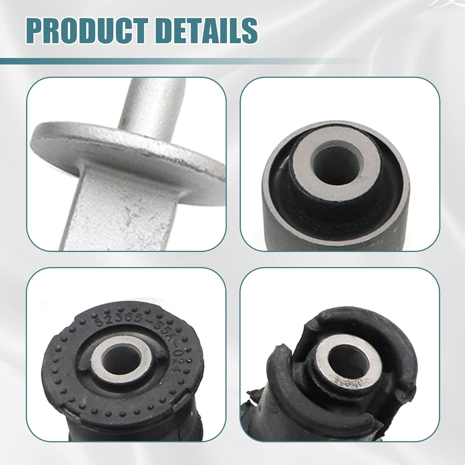 GXARTS 14 Pcs Rear Axle Control Trailing Arm Bushings Kit 52373S9A000 52364S5A004 52395S5A004 52365S6M004 Compatible with Honda CR-V CRV 2002-2006