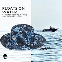 Vista 48 de KastKing Sol Armis UPF 50 Boonie - Sombrero de protección solar, pesca, playa y senderismo, remo, remo, kayak