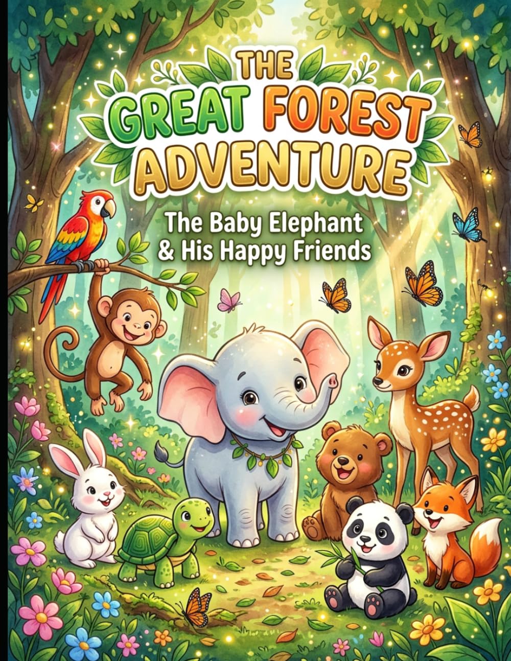 The Great Forest Adventure: A Magical Animal Adventure Story for Kids Ages 3–8
