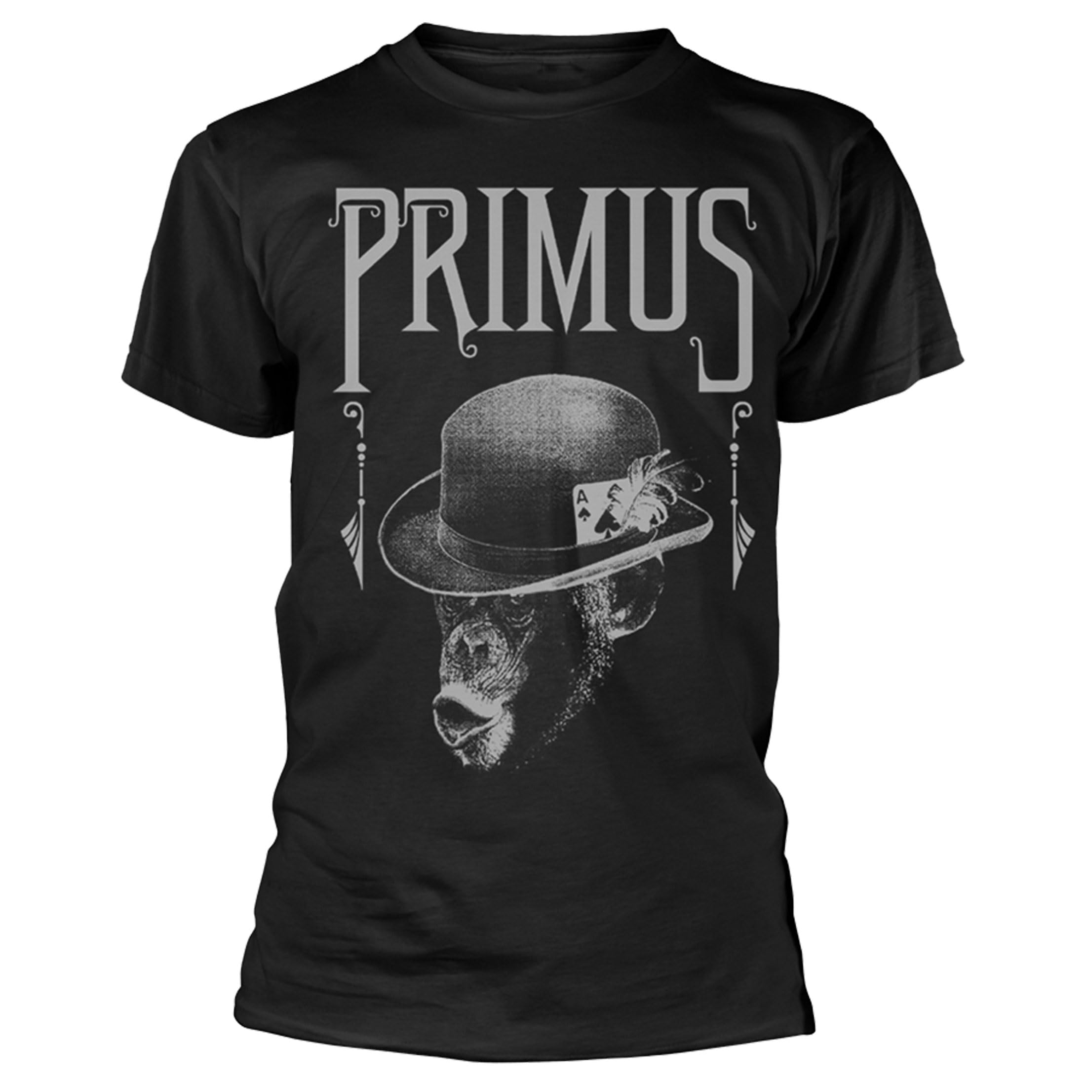 Plastic Head Primus 'Monkey' Black T-Shirt (UK, Alpha, XXL, Regular, Regular, Black)