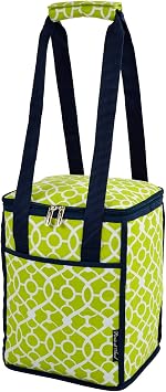 Picnic at Ascot Square Cooler Tote, Trellis Green
