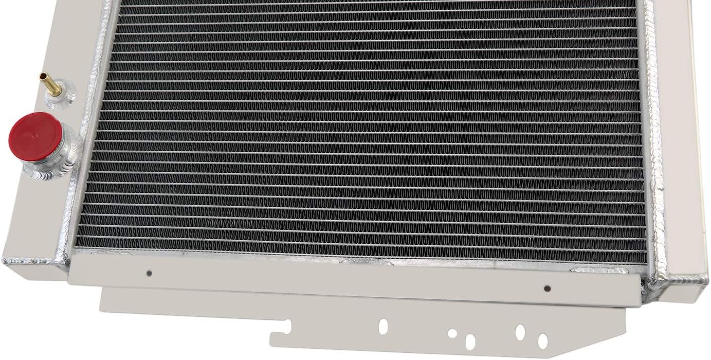 Radiator for 1979-1993 Dodge D150 D200 D250 D350 W150 W250 Ramcharger 5.9L, 3 Row Aluminum Radiator