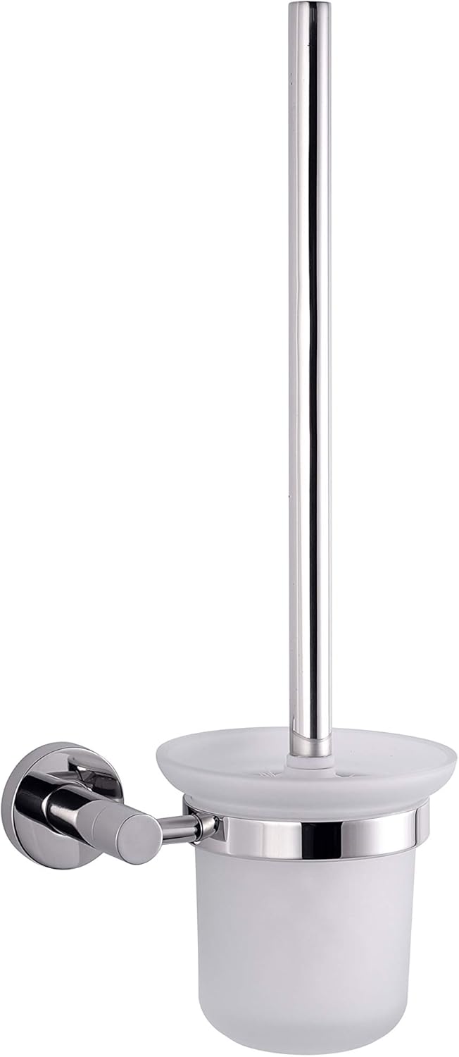 Bagno Nera Stainless Steel Toilet Brush in Satin Nickel