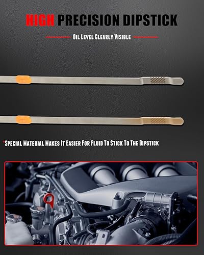 Miniatura 329 de CCIYU L3G6-10-450F - Varilla de aceite de motor de repuesto para Mazda 3 2012-2015 para Mazda 5 2011-2013 para Mazda 6 2010-2012 para Mazda CX-7 Dip