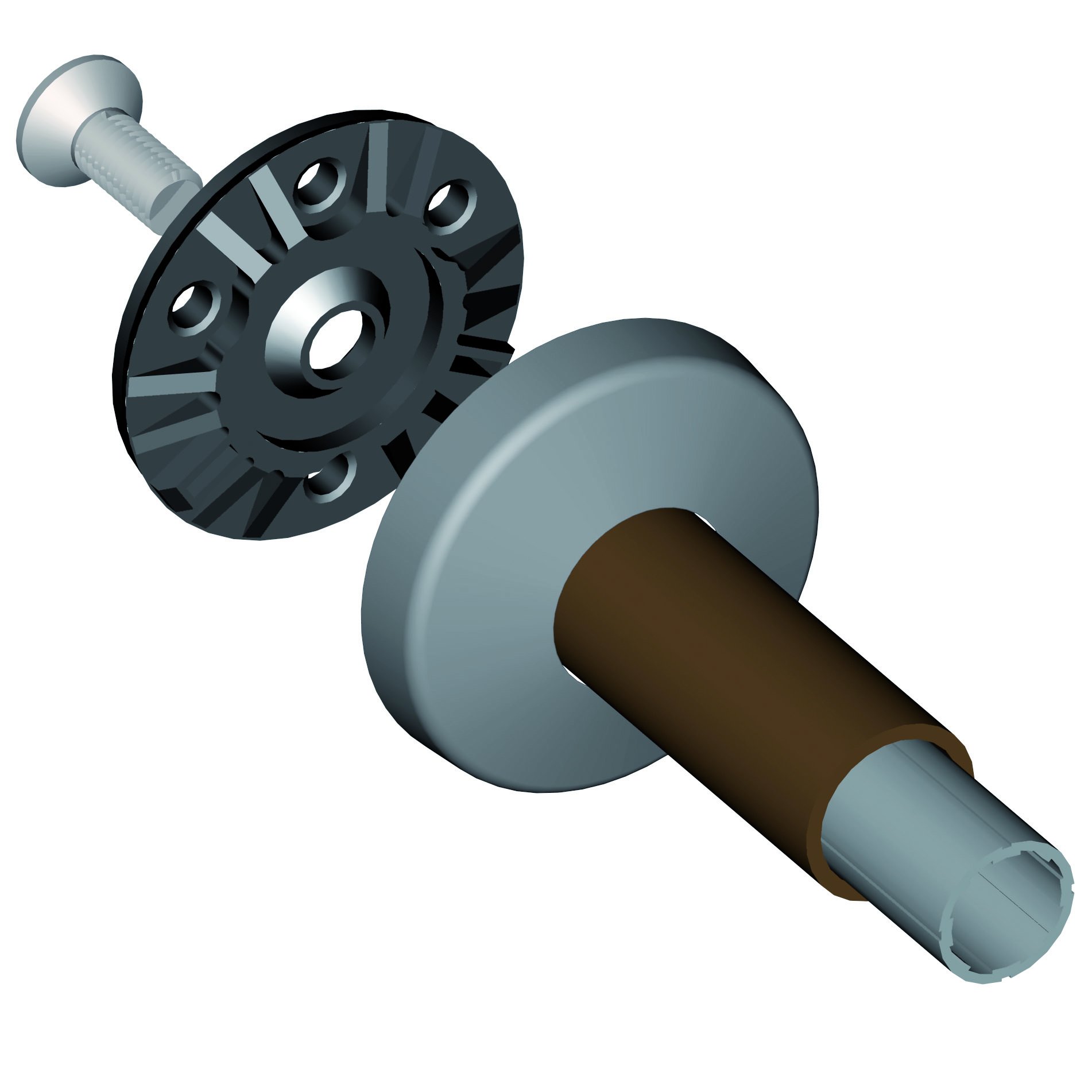 Ponte Giulio USA G25JAS05W1, Contractor Series Grab Bar, 30