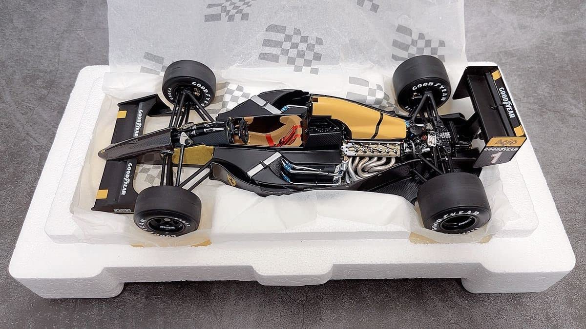 エグゾト FERRARI 641/2 1990 Ferrari 641/2 Alain Prost Standox Monza Red by Exoto 1