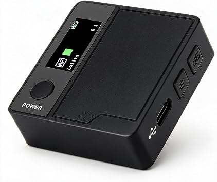 Voice Changer for XboxOne Handheld Microphone Voice Changer Disguiser Modulator with 11 Sound Effects Color Screen Display Live Sound Card for Android iOS
