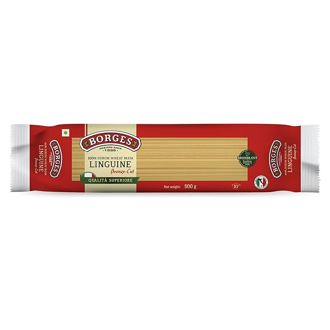 Linguine Pasta - 500 g | 100% Durum Wheat | High in Protein | Imported from Italy