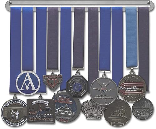 Barra colgante solamente - Barras de extensión - Estante de exhibición múltiple para premios de medallas