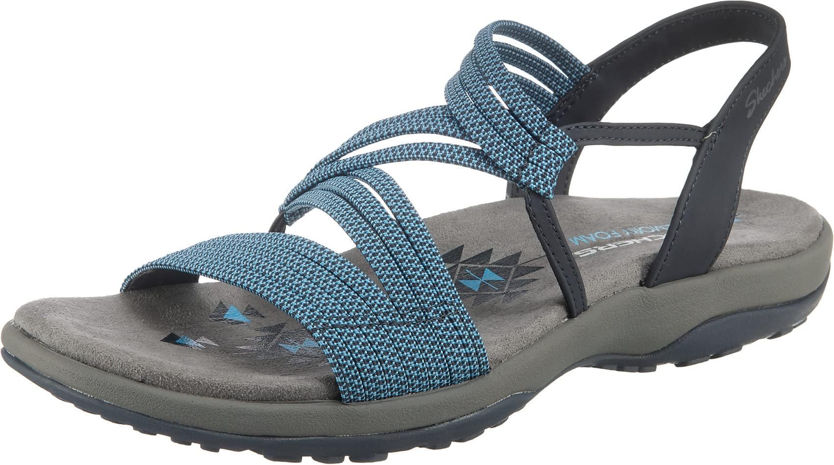 Women's Reggae Slim-Stretch Appeal Sling Back Sandals