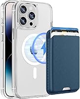 Vista 22 de Funda magnética para iPhone 12 Pro Max con cartera desmontable, compatible con MagSafe, soporte para tarjeta de crédito con funda protectora delgada
