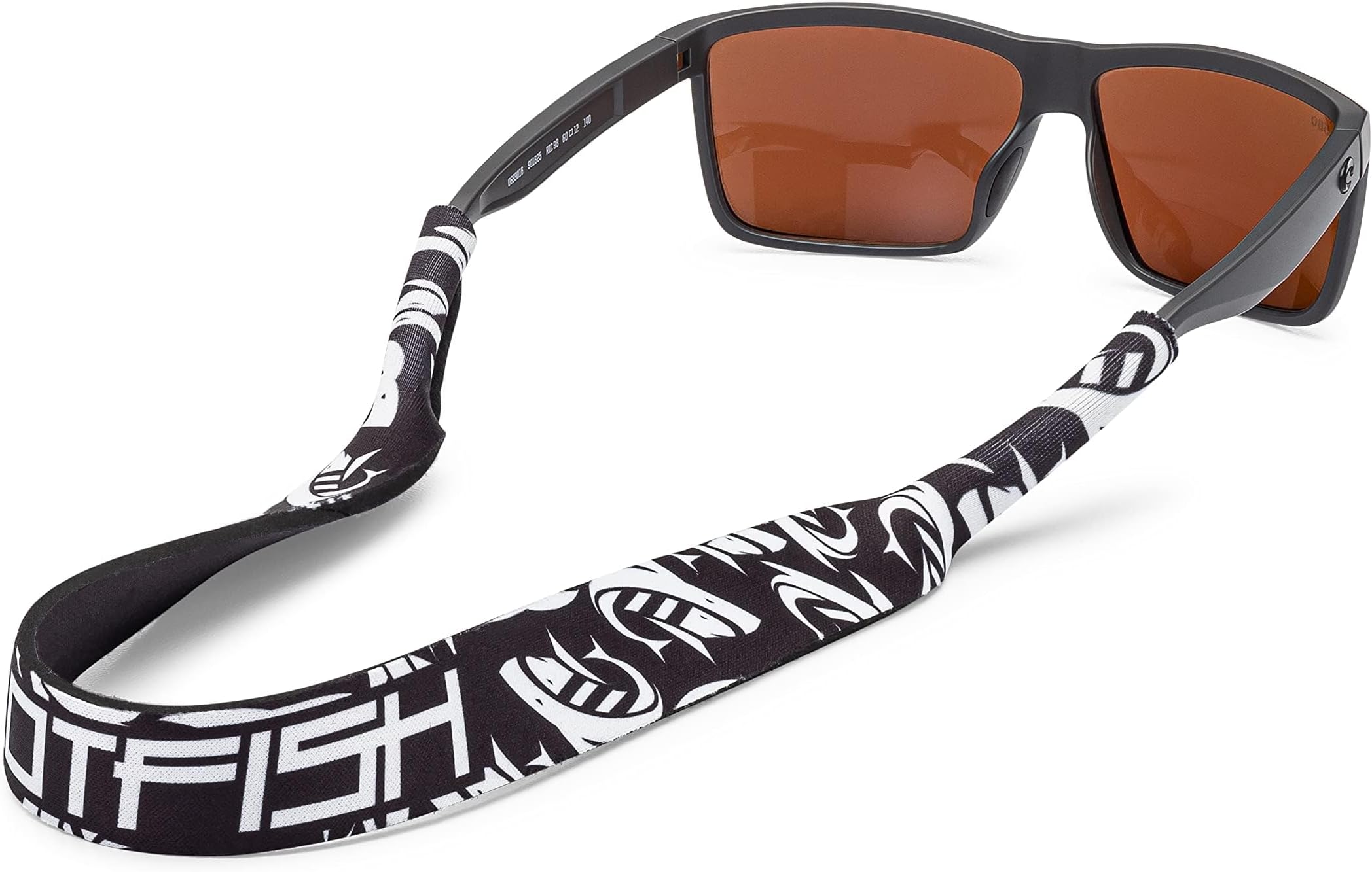 Pilotfish Neoprene Sunglasses Strap – Neoprene Eyewear Retainer, Secure Floating Sunglass Cord with Anti-Slip Ends