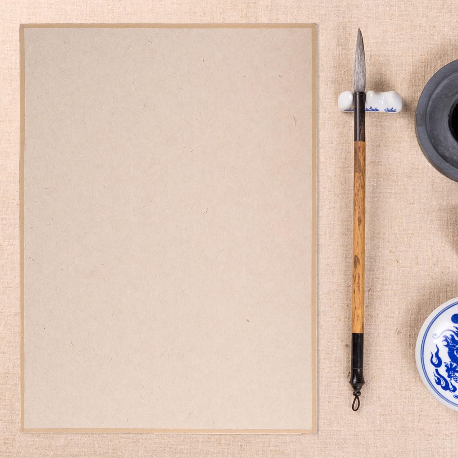 CIMAXIC 12sheets Chinese Calligraphy and Painting Paper Xuan Paper Art Daily Use for Writing
