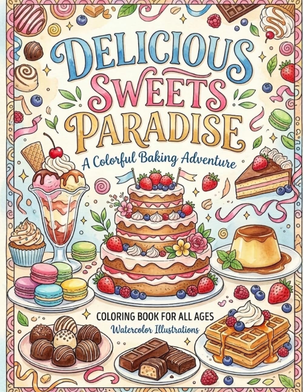 DELICIOUS SWEETS PARADISE: A Colorful Baking Adventure