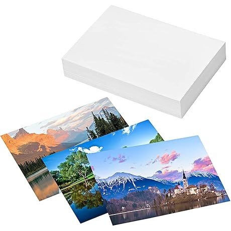 100 Sheets 3.5" x 5" Premium 2x3 Photo Paper