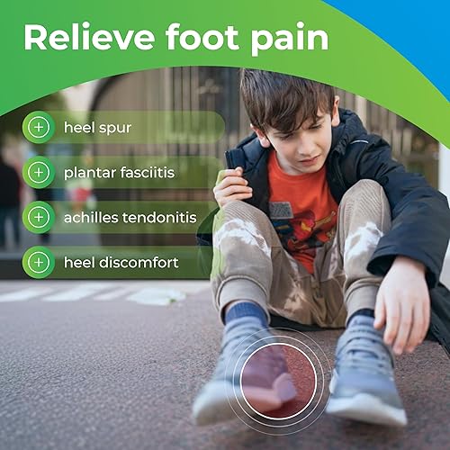 Miniatura 2 de BloomLab Almohadillas de gel para el talón, 6 taloneras para dolor de talón, para fascitis plantar, espolones óseos, protectores de dolor de pies