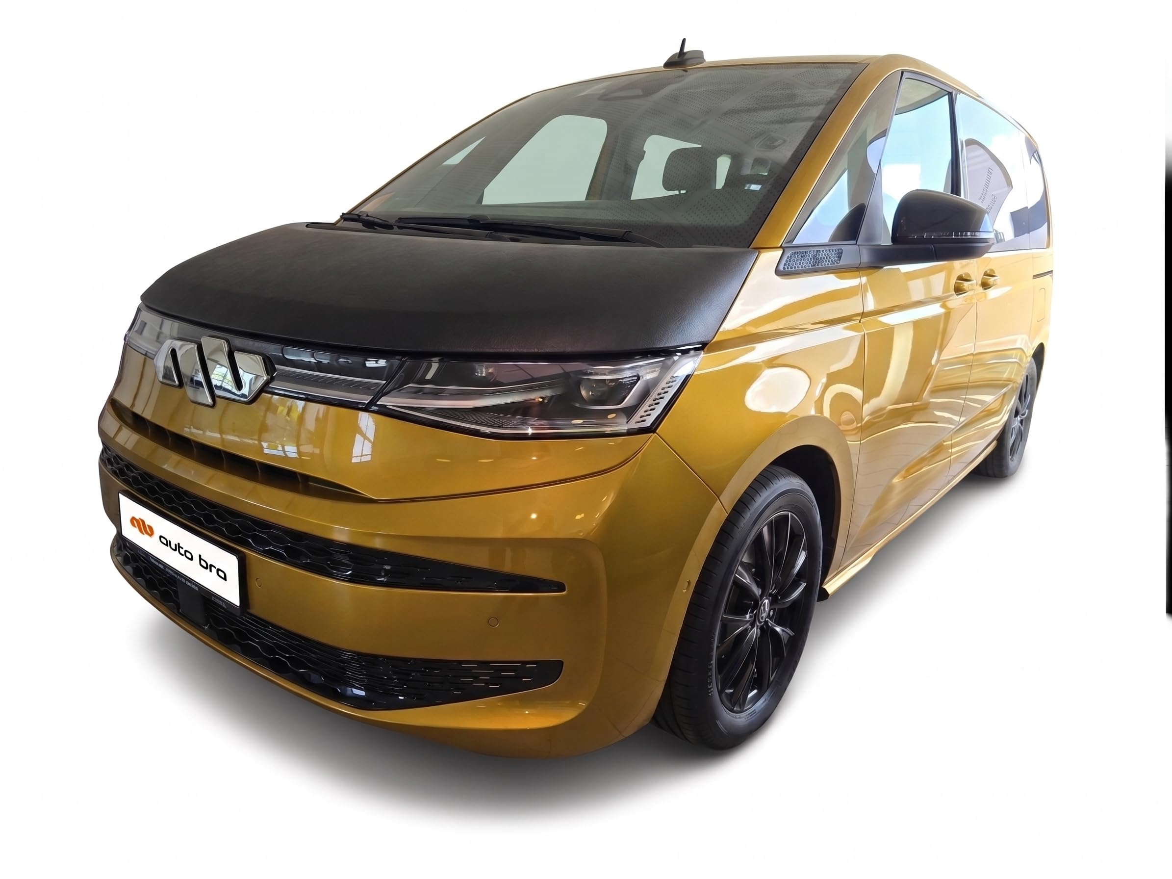 AB3-00907 Auto Bra Motorhaubenschutz kompatibel mit VW T7 Multivan Caravelle Haubenbra Steinschlagschutz Tuning Bonnet Bra
