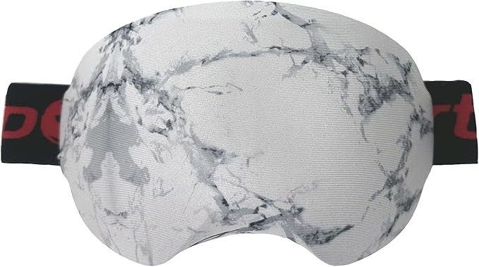 KOSTOO Custodia Protettiva In Lycra, Per Occhiali Da Sci, Mantiene Le Lenti Pulite E Graffiate, Regalo Per Gli Amanti Dello Sci (nero