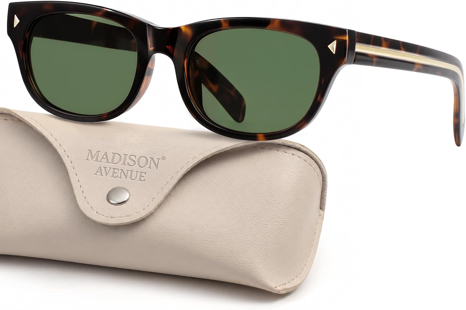 Madison Avenue Retro Cat Eye Sunglasses for Women and Men